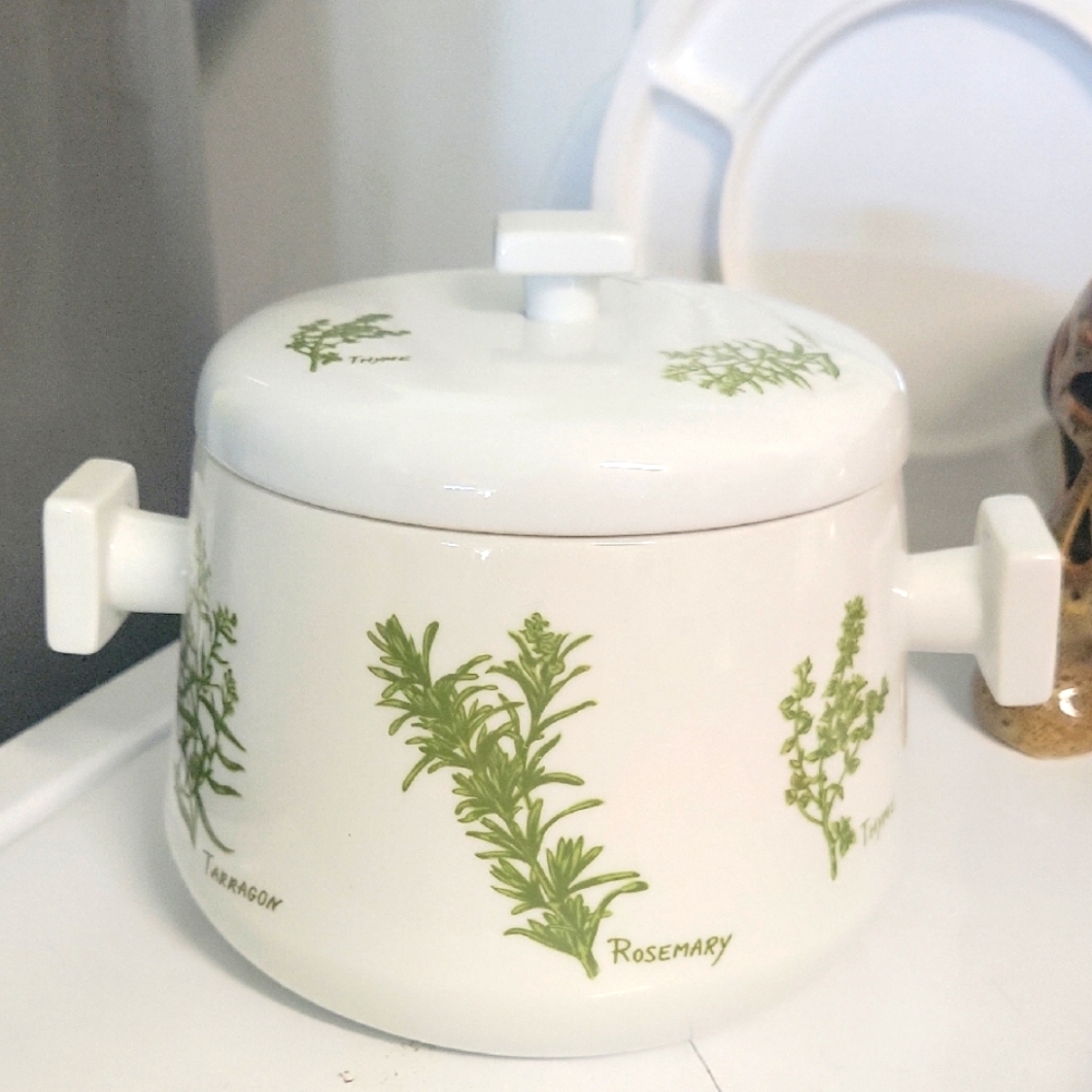 Herb Design Ceramic Ovenware Taste Setter
